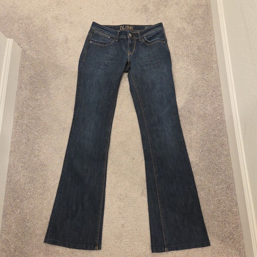 DL1961 Premium Denim Milano Bootcut Jeans Dark Wash Women's Sz 27
